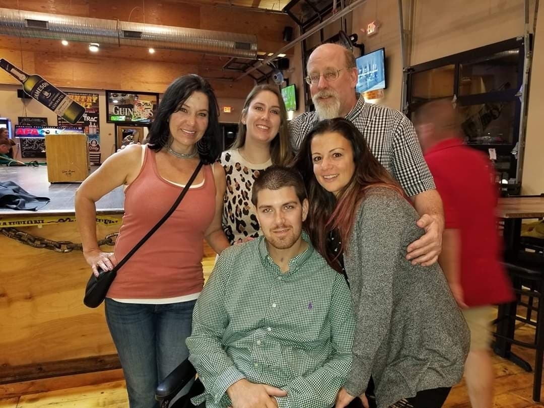 Ryan Perry has spent months in hospitals recovering from an illness that began with headaches and ended up swelling his spinal cord.