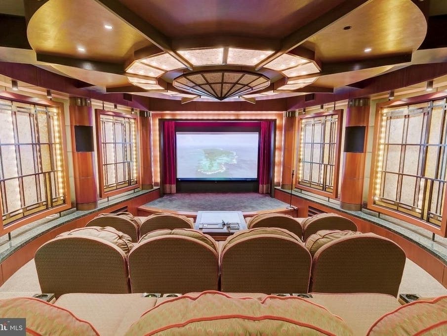 A movie theater comes with the multi-million-dollar estate owned by two former Baltimore Orioles, including the one who built it: Cal Ripken Jr..