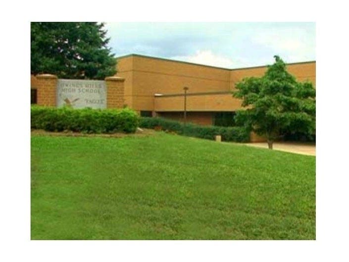 An Owings Mills High School student was captured on video punching a staff member