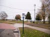 The city has six parking spots set aside for veterans only.