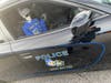 Chuck Meyer of Churchville, a retired Baltimore County police detective, brought his vehicle to the thin blue line event.