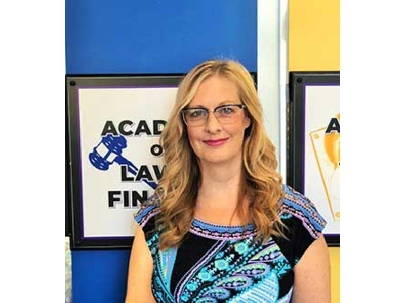 Loch Raven Technical Academy social studies teacher Michelle St. Pierre is both a state and national Civic Engagement Champion.