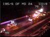 A tractor-trailer lost its load of lumber Dec. 14, according to the Maryland Transportation Authority.