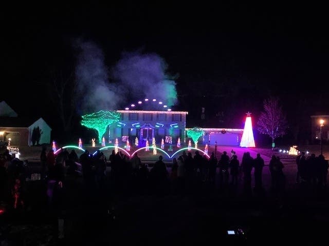 Brad's Christmas Light Show is on 1722 Edwin Drive in Bel Air.