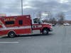 The Bel Air Volunteer Fire Company was staged near 510 Johnny's during the investigation at Bel Air Plaza.