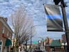 Banners on Main Street in Bel Air honor Senior Deputy Patrick Dailey, 52, of Joppa, and Deputy First Class Mark Logsdon, 43.