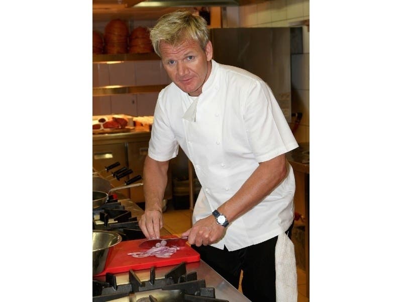 Celeb chef Gordon Ramsay made the rounds in Maryland.