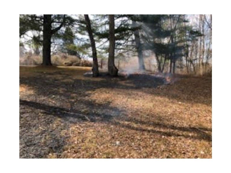 Fallston firefighters traced multiple fires in the woods Monday to a campfire that had been left unattended.