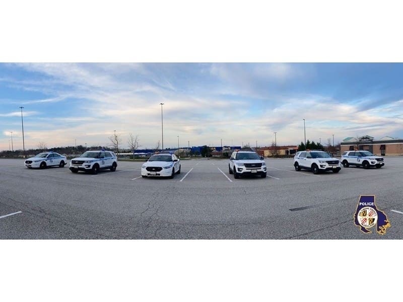 Social distancing guidance from the Centers for Disease Control and Prevention calls for 6 feet between people. Police advised using a parking space as a guide, which is about 9 feet.