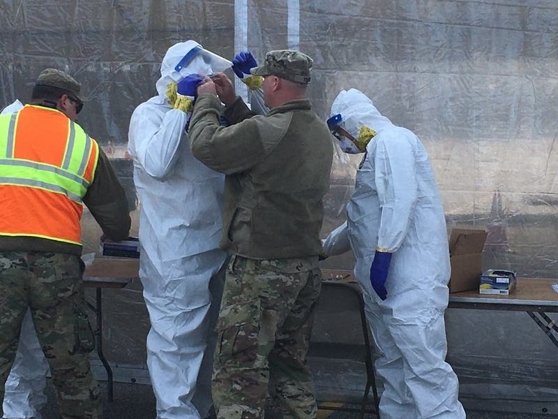 A hospital in Laurel and testing site in Wheaton came online Wednesday to assist with the new coronavirus response in Maryland.