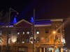 Around Baltimore, properties have been lighting up blue to show support for first responders. Marylanders are encouraged to shine blue lights in a show of support on Saturday, May 2, for Health Care Heroes Day.
