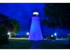 Concord Point Lighthouse was bathed in blue Friday, May 1.