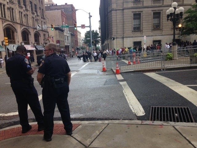 The Baltimore Department is preparing in collaboration with other departments and Maryland State Police.