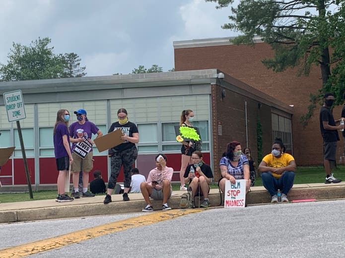 Watch Reisterstown Protest On Reisterstown Road Owings Mills, MD Patch