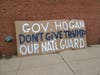 The protest Saturday, June 6, ended at the National Guard Armory because demonstrators did not support Gov. Larry Hogan sending soldiers to D.C. against Mayor Muriel Bowser's wishes for her city, according to the People's Power Assembly.