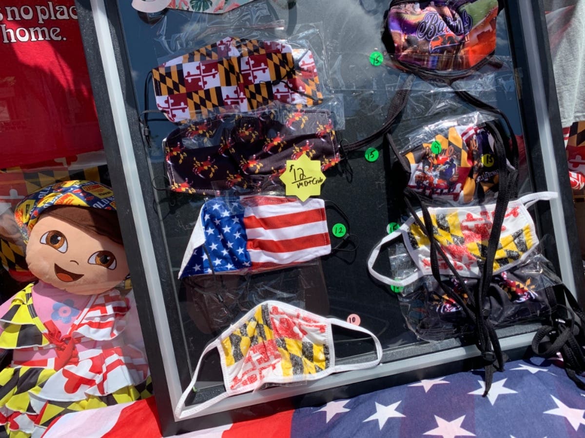 Marylanders will be required to wear masks in public places, including outside, effective at 5 p.m. Friday, July 31.