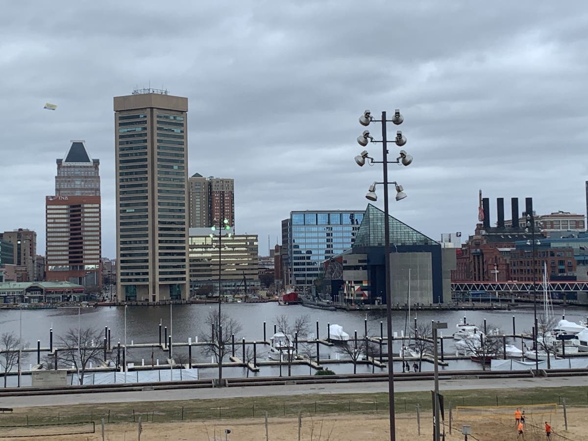 Flooding is in the forecast, prompting Baltimore to suspend some services Tuesday.