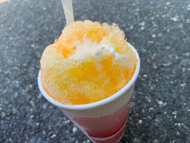 The snowball stand on Route 40 in Havre de Grace is among 12 stops on the new Harford County Snowball Trail. 
