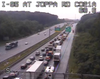 I-95 south before the MD 43 exit is congested before 9 a.m. Thursday.