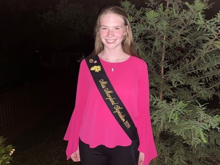 "I look forward to the many opportunities ahead to share with others about the importance of agriculture to our state, our nation and the world," said Kylan Keehan of Bel Air, the new Miss Maryland Agriculture 2020.