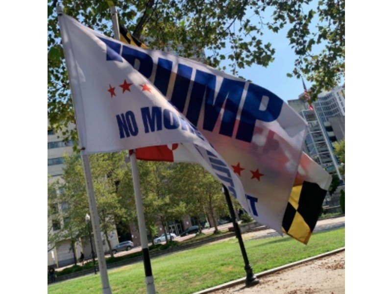 Trump supporters in Harford County will converge around MD 924 on Saturday, Oct. 17.