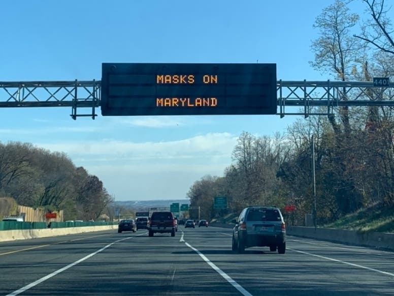 Baltimore City and Prince George's County both have mask orders that are more strict than the state's requirement for wearing face coverings inside establishments and outdoors in public places where distance of 6 feet is not possible.