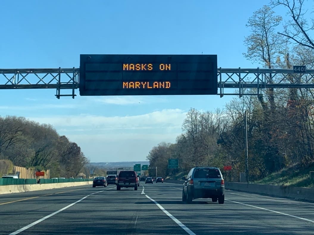 Maryland Gov. Larry Hogan plans statewide enforcement measures to fight the COVID-19 surge.