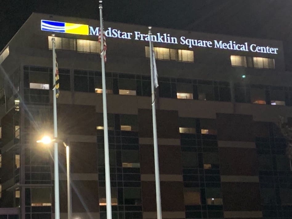 Firefighters were called twice over the weekend to the hospital in the 9000 block of Franklin Square Drive. Four fires were set Sunday and one was set Saturday, according to authorities.