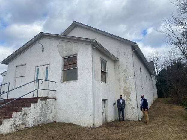 Built between 1883 and 1855, the church drew a congregation of free and enslaved African Americans.