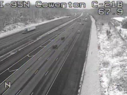 Preliminary snow totals from the Perry Hall area ranged from 3.6 to 5 inches.
