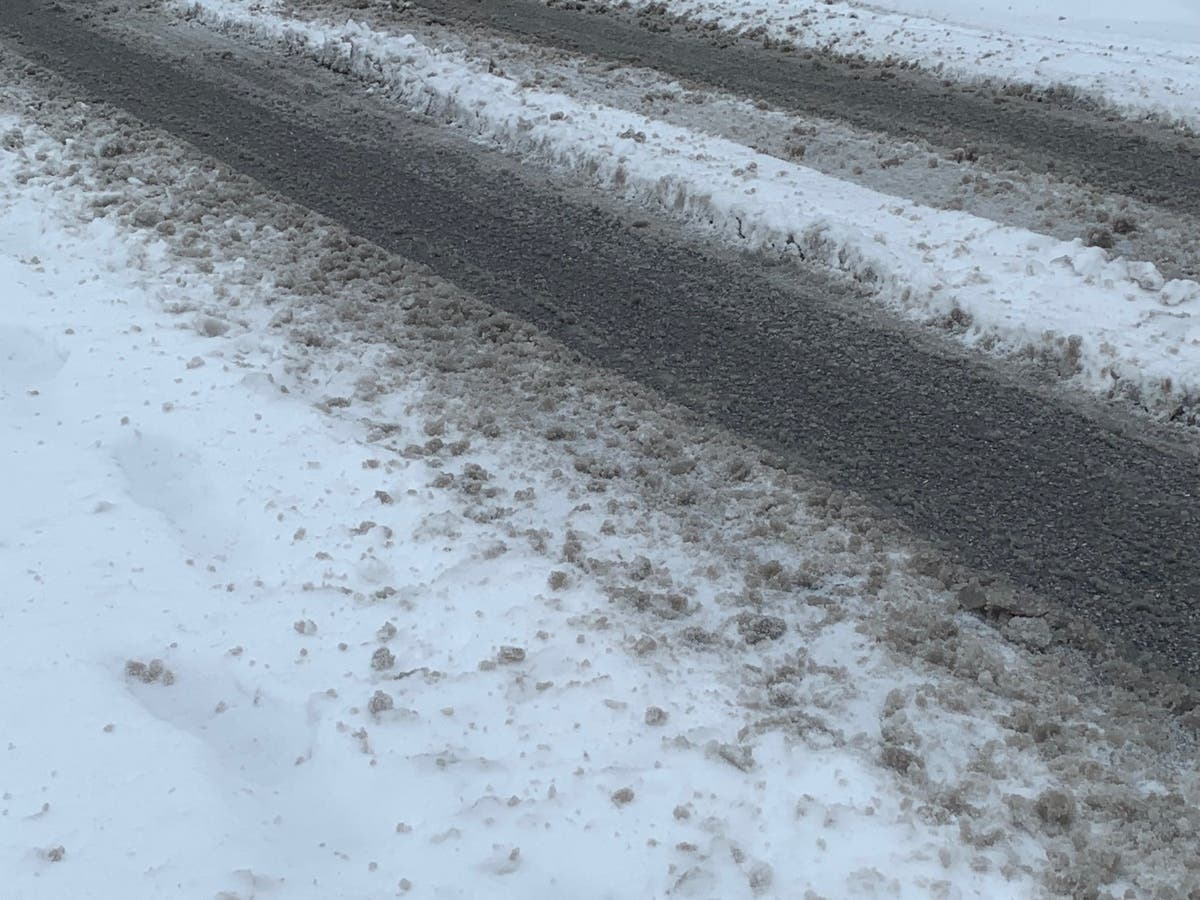Sleet, snow and freezing rain are possible Saturday, Feb. 13, according to the National Weather Service.
