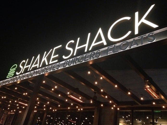 Shake Shack will have a walk-up window for curbside pickup.