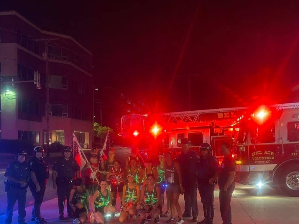 The Great American Relay is an event taking place across the country paying tribute to those lost on 9/11. Runners gathered in Bel Air on Wednesday, Sep. 15, as part of the relay.