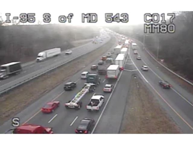 I-95 Crash Snarls Traffic In Harford County Monday: Officials | Bel Air ...