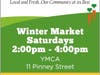 Winter Market begins Nov. 23rd and continues every other Saturday through March 14th at the YMCA