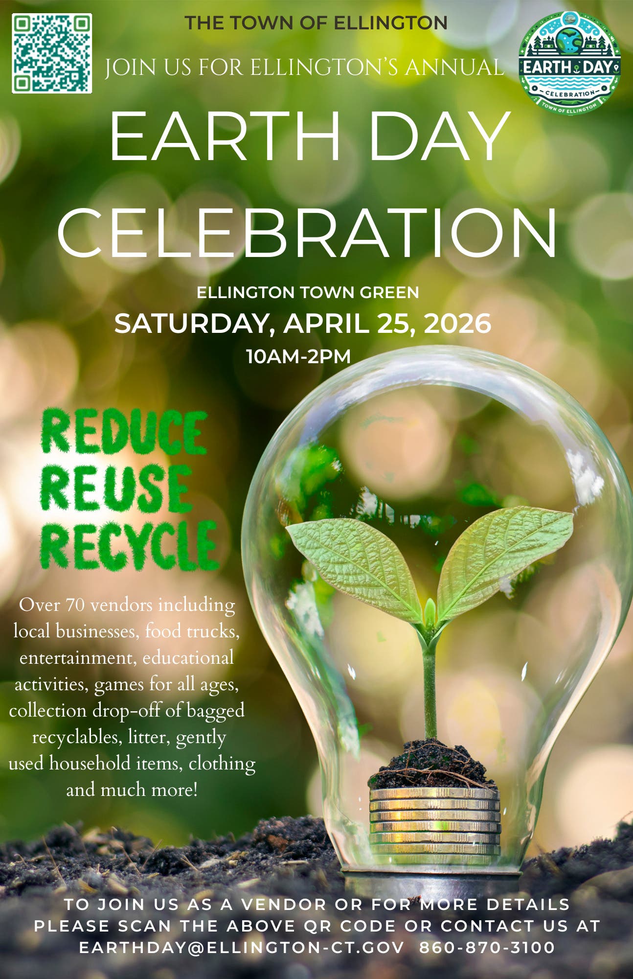 Ellington's To Hold Annual Earth Day Celebration 