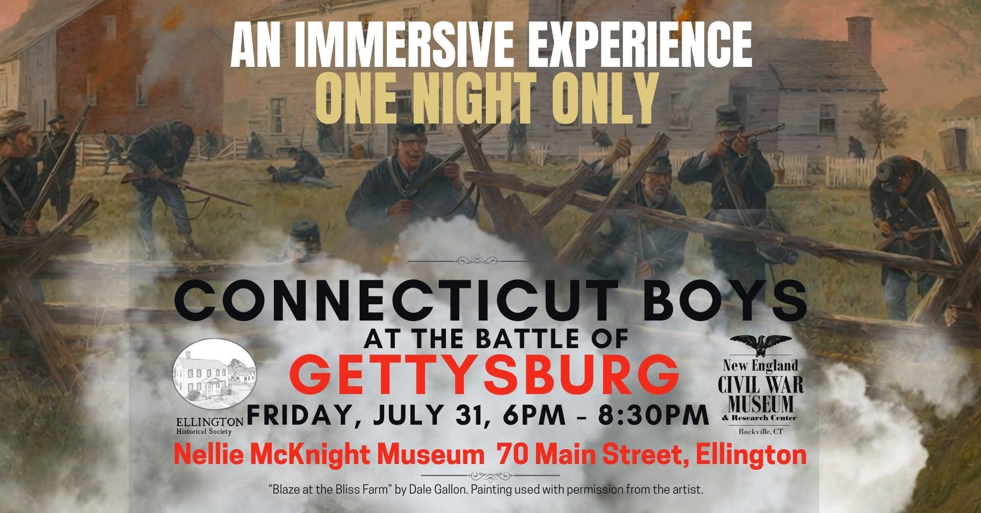 Connecticut Boys at the Battle of Gettysburg