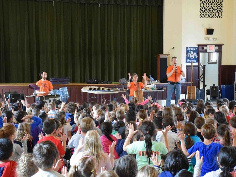Daniel Warren Elementary School Students Bash The Trash