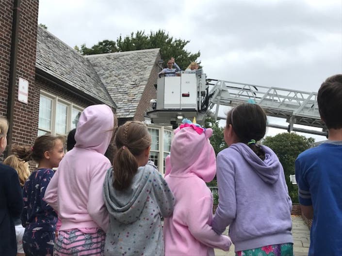 Firefighters Teach Daniel Warren Elementary School Students About Fire