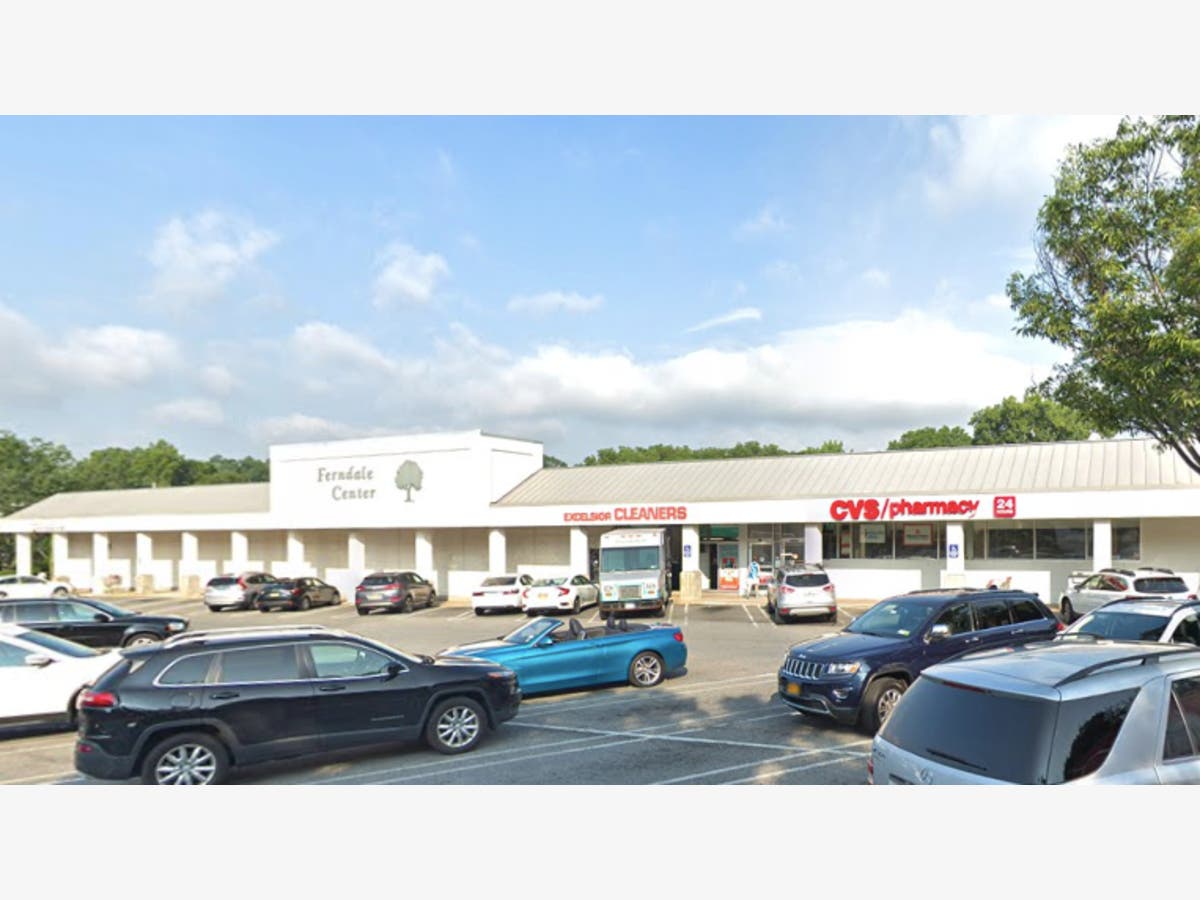 A mobile pharmacy is in place at the shopping center where a fire tore through a dry cleaners.