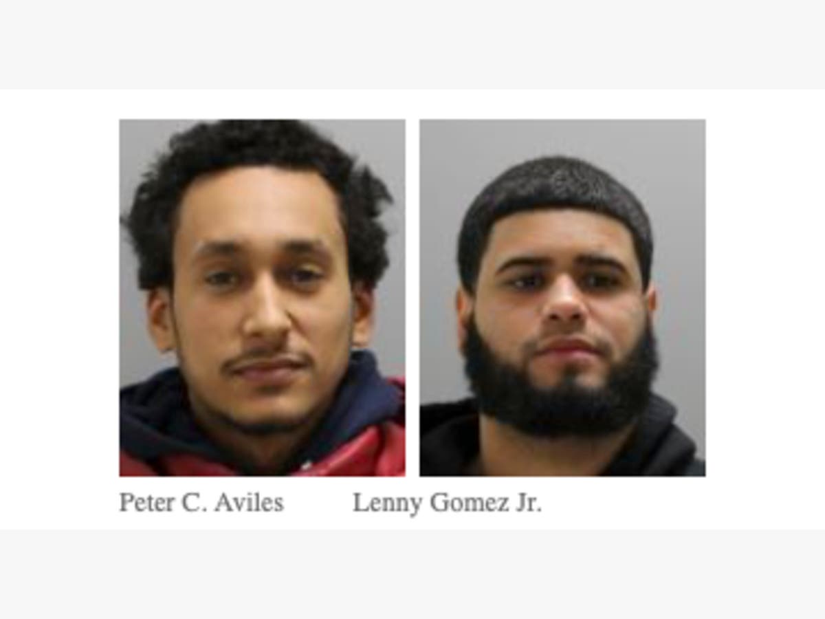 From left, Peter C. Aviles, 22, and Lenny Gomez Jr., 22.