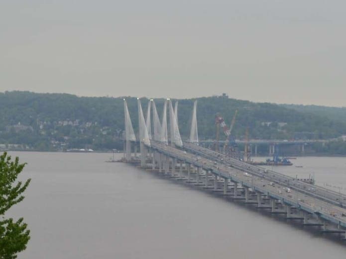 The Gov. Mario M. Cuomo Bridge over the Hudson River.