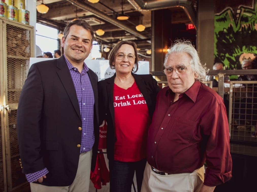 From left, Michael Martinelli, Today Media’s Hudson Valley Group Publisher, Janet Crawshaw and Jerry Novesky.