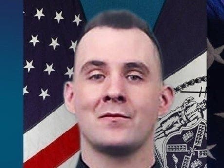 Friendly fire killed Officer Brian Mulkeen early Sunday morning, police officials said.