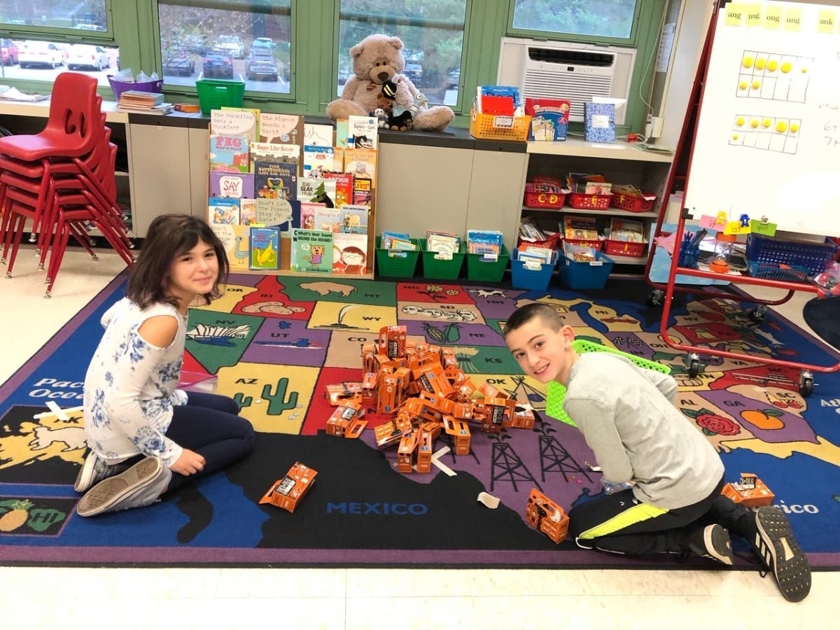 Dows Lane Elementary School students raised more than a thousand dollars for the United Nations Children’s Fund this year.