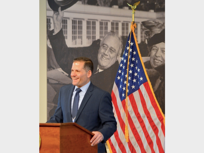 Marc Molinaro was sworn in for another term as Dutchess County executive.
