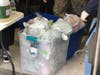 Thanks to a donation from ShopRite, food distribution was able to continue Wednesday and Thursday in New Rochelle.