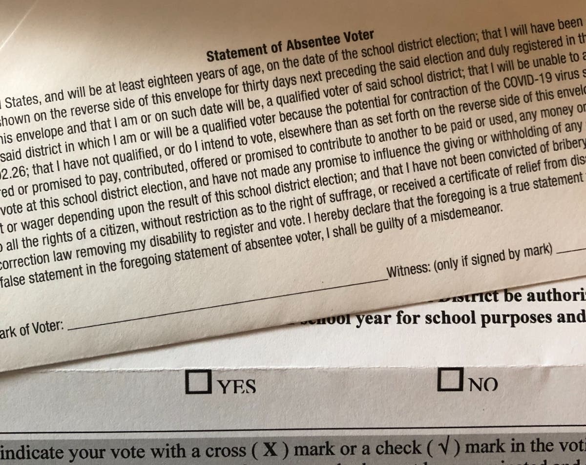 Cuomo issued an executive order extending the deadline for school districts to receive budget ballots.