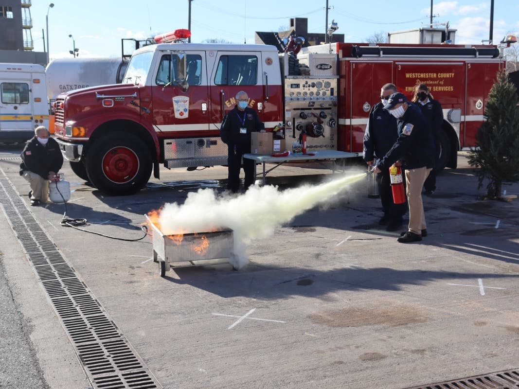 Westchester County offered residents tips about safety during the holiday season.