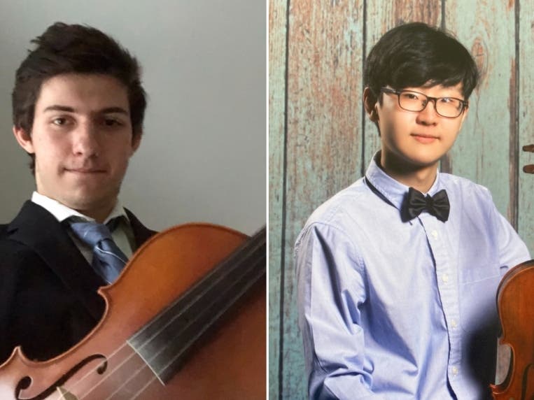 Irvington High School seniors Richard Ackerman and Chaeil (Robert) Yun have been selected as members of the prestigious National Association for Music Education’s 2021 All-Eastern Honor Ensembles.
